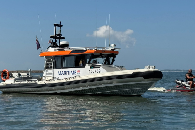 NSW Maritime notice warning boaters to be cautious of rowers on Anzac Day