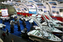 The Haines Group Boat Show exhibit